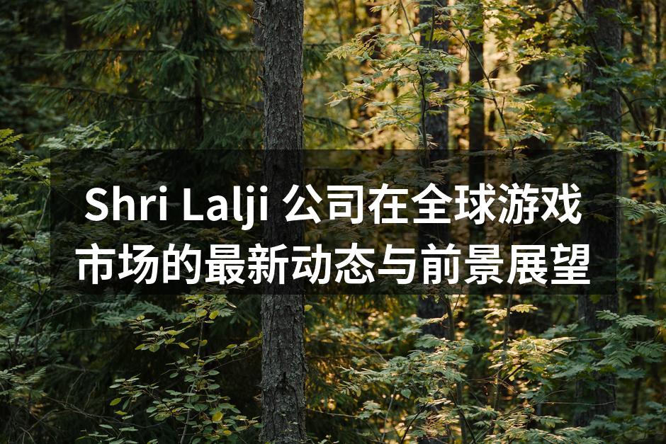 Shri Lalji 公司在全球游戏市场